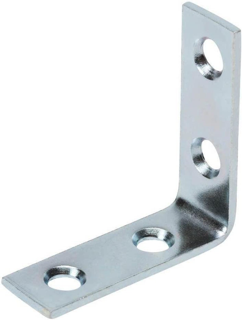 Mascot Hardware Zinc-Plated Corner Brace (4-Pack)-(20-Pack)