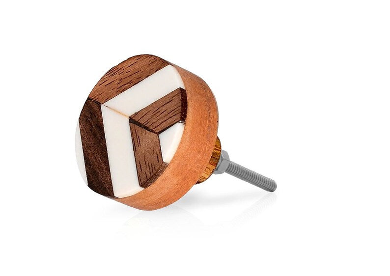 Mascot Hardware Fusion Arrow 1-1/2 in. Round Cabinet Knob (Pack of 10)