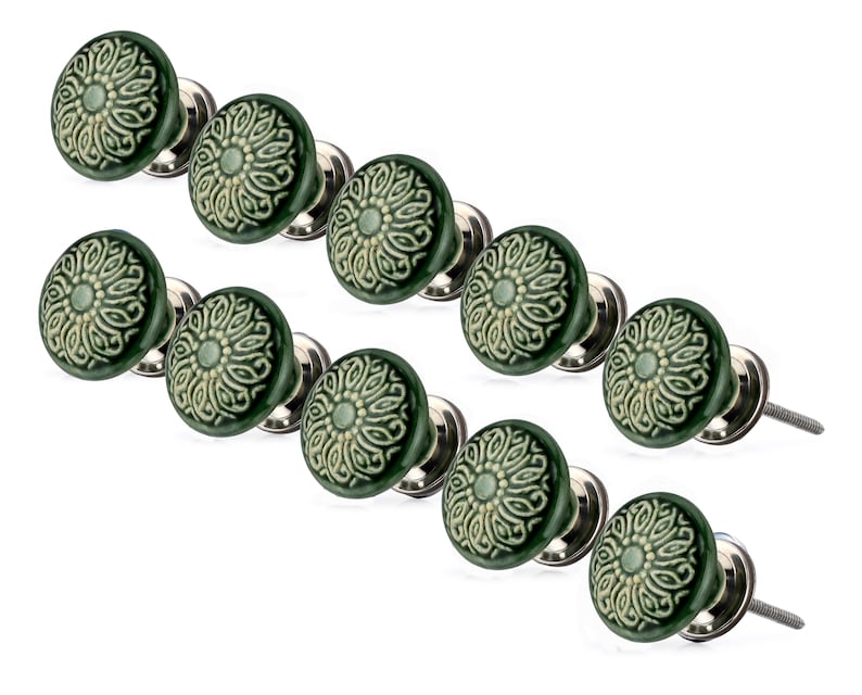 Mascot Hardware Intricate 1-4/7 in. Mushroom Cabinet Knob (Pack of 10)
