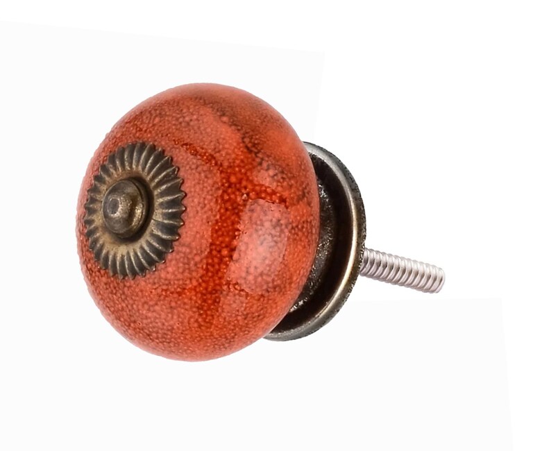 Mascot Hardware Oversized Hand Painted 1 9/16" Diameter Round Knob (pack of 10)
