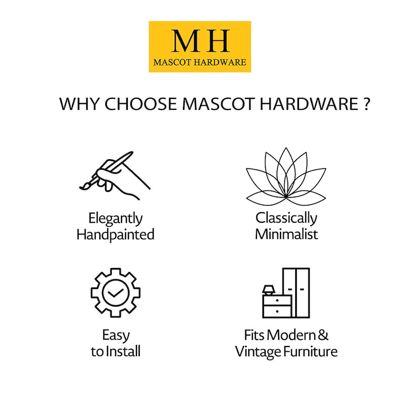 Mascot Hardware Classic 1-4/7 in. Yellow Cabinet Knob (Pack of 10)