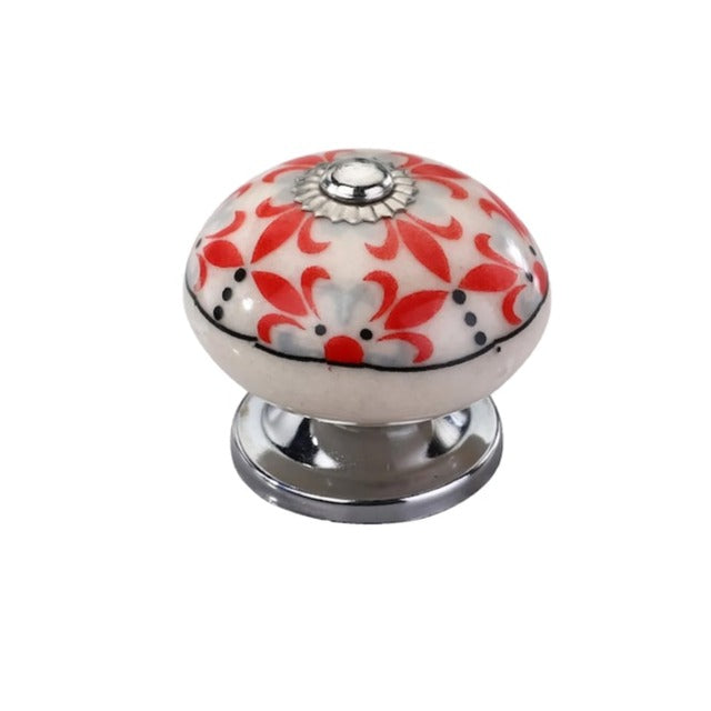 Mascot Hardware Fleur de Lis 1-3/5 in. Round Drawer Cabinet Knob