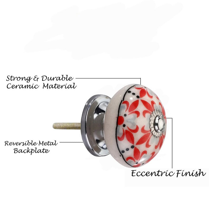 Mascot Hardware Fleur de Lis 1-3/5 in. Round Drawer Cabinet Knob