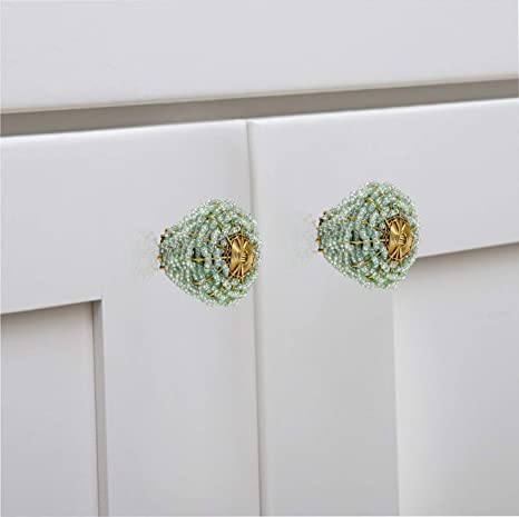 Beauty Art 1-3/8 in. Small Beads Cabinet Knob