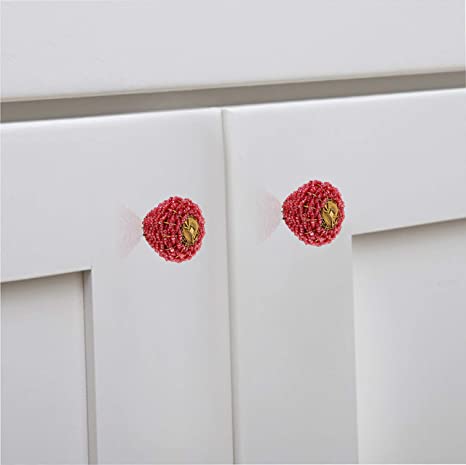 Beauty Art 1-3/8 in. Small Beads Cabinet Knob