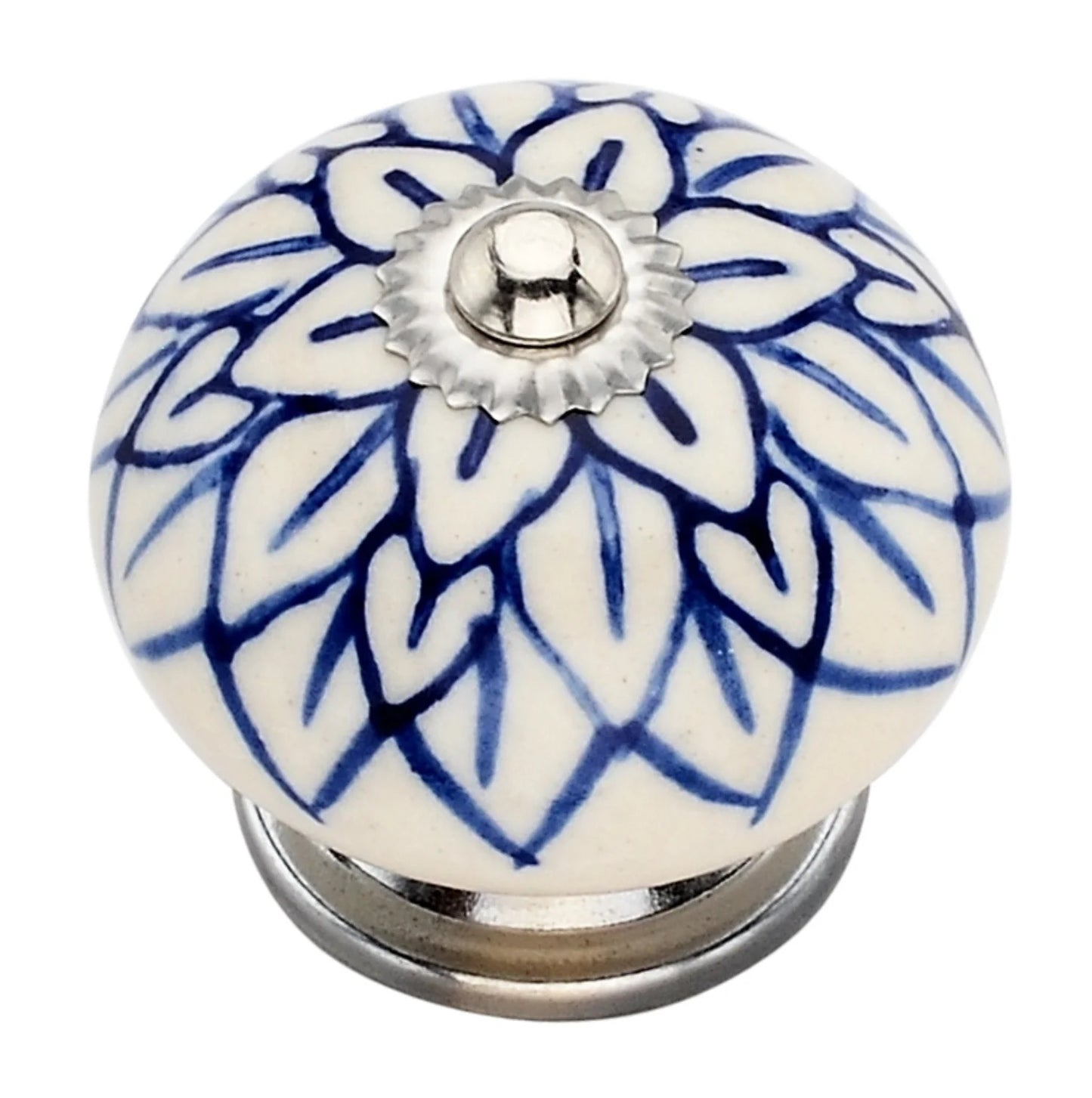 Mascot Hardware Water Lily 1-4/7 in. Round Cabinet Knob (Pack of 10)