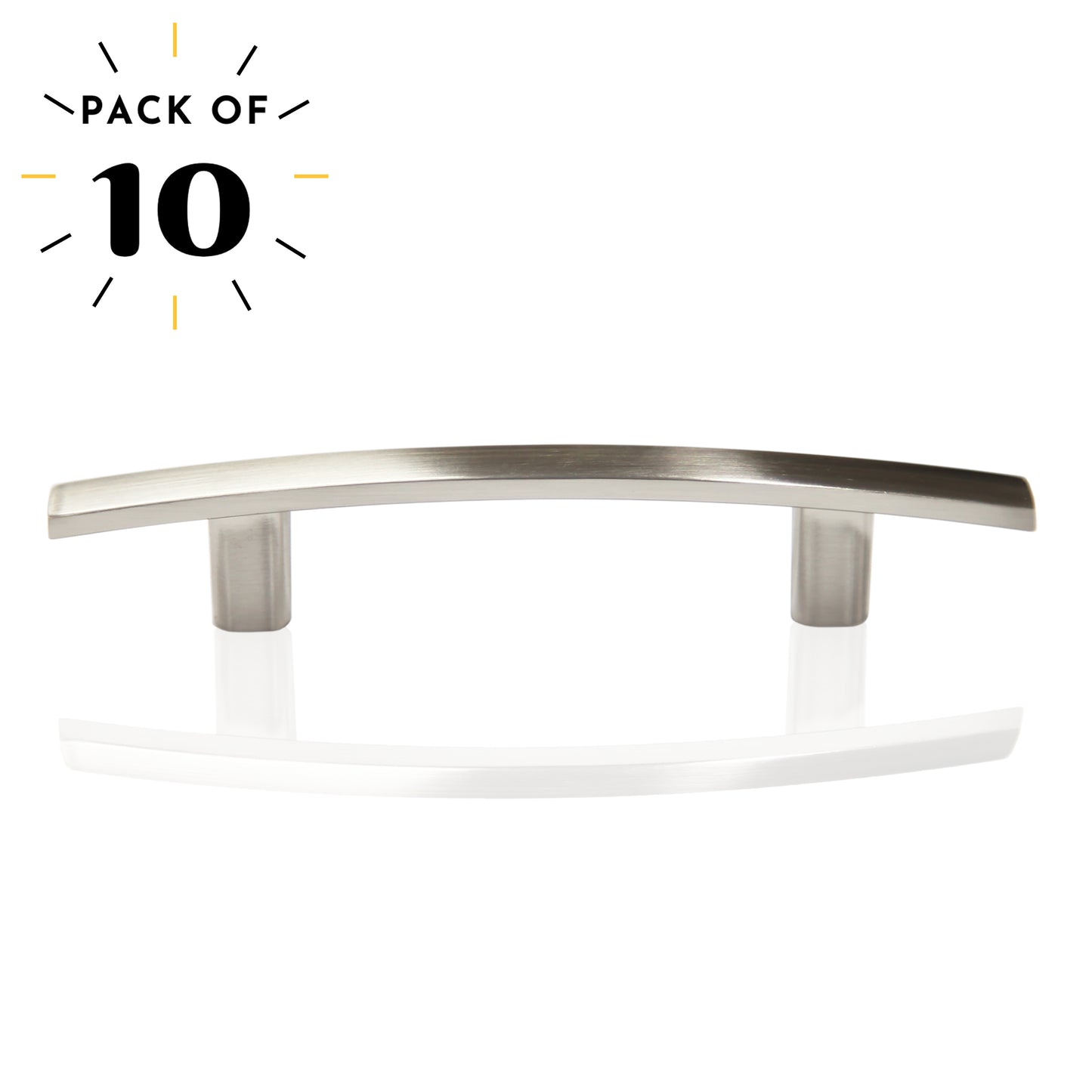 Arch 3 in. (76mm) Drawer Pull (10-Pack)