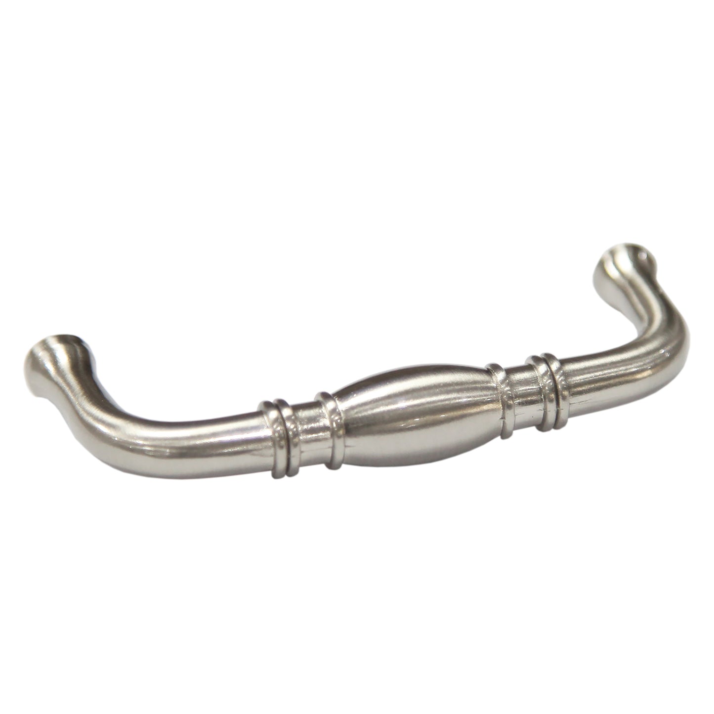 Traditional 3 in. (76mm) Satin Nickel Drawer Pull (10-Pack)