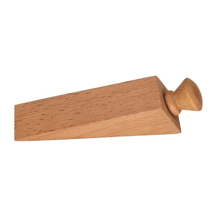 Mascot Hardware Decorative Wood Wedge Floor Stop