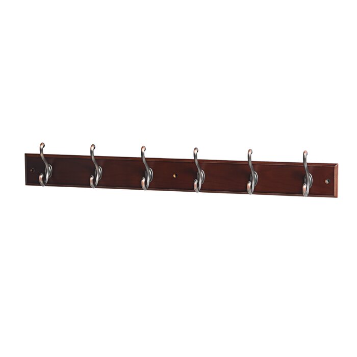 Hambleton 27'' Wide 6 - Hook Wall Mounted Coat Rack