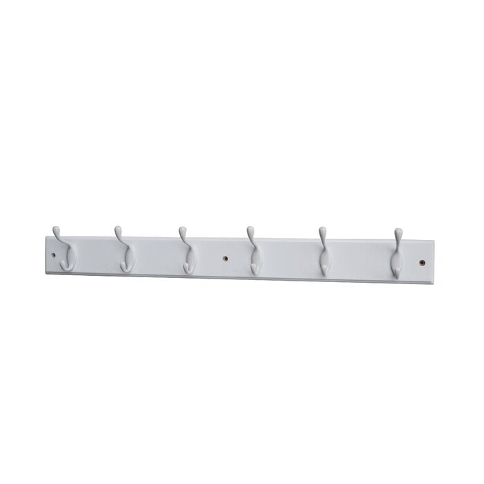 27'' Wide 6 - Hook Wall Mounted Coat Rack