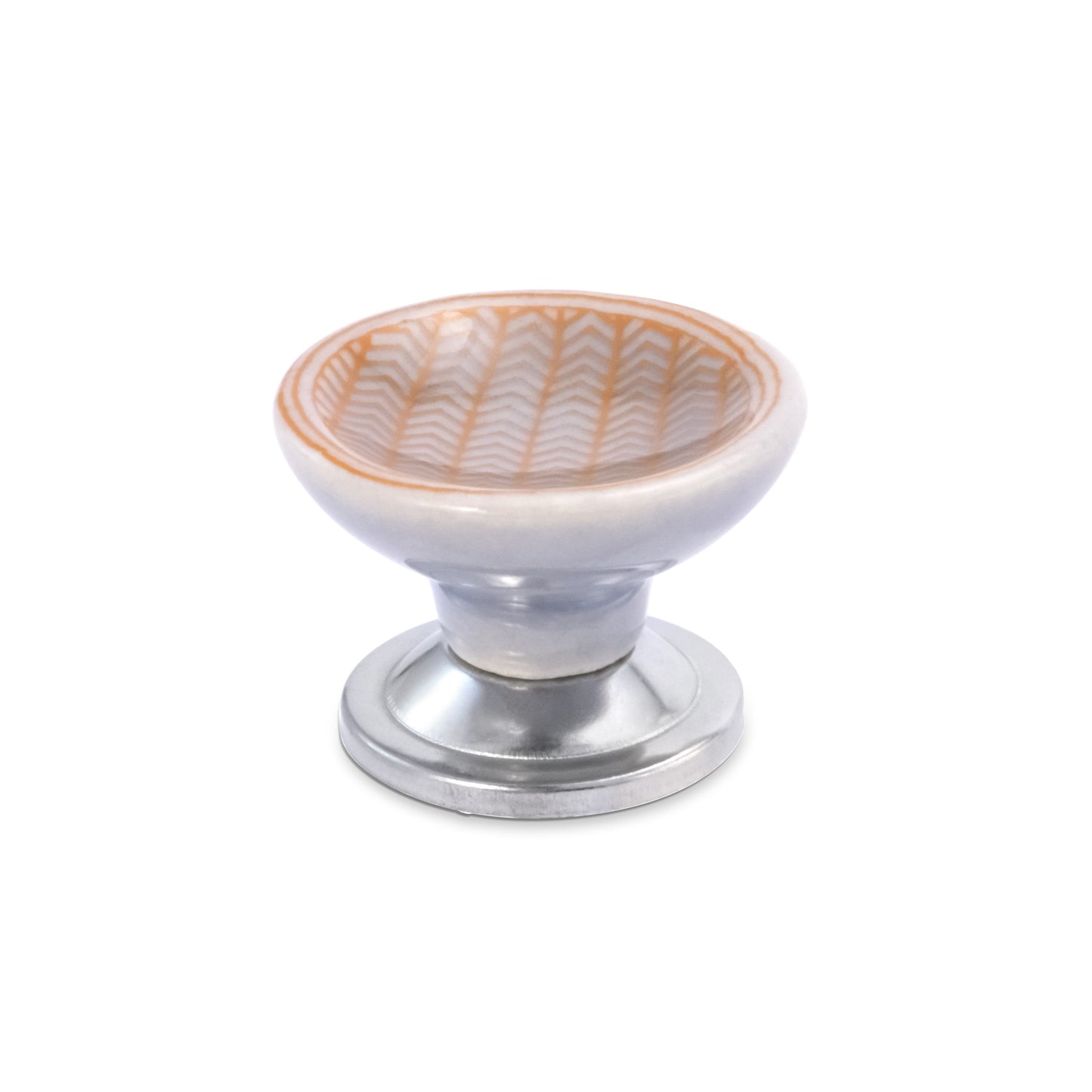 Mascot Hardware Arrow Pattern 1-4/7 in. Cupped Drawer Cabinet Knob