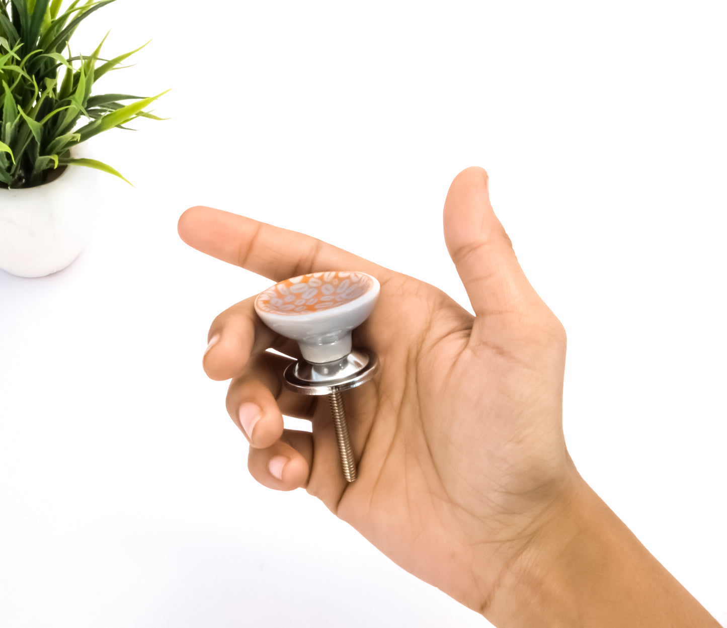 Mascot Hardware Coffee Bean 1-4/7 in. Drawer Cabinet Knob