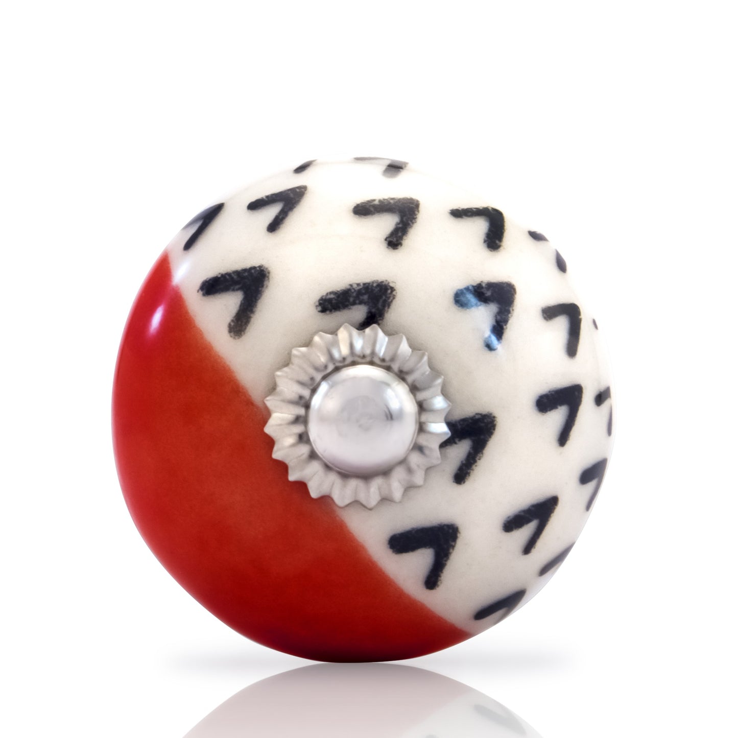 Mascot Hardware Scarlet 1-3/5 in. Pattern Drawer Cabinet Knob
