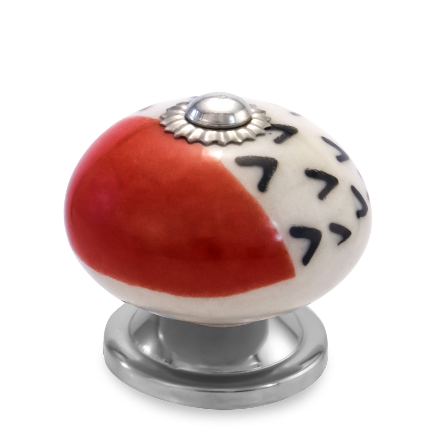 Mascot Hardware Scarlet 1-3/5 in. Pattern Drawer Cabinet Knob