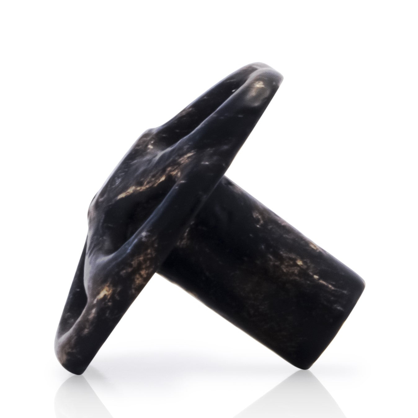 Mascot Hardware 1.37 in. Swirl Patina Drawer Cabinet Knob