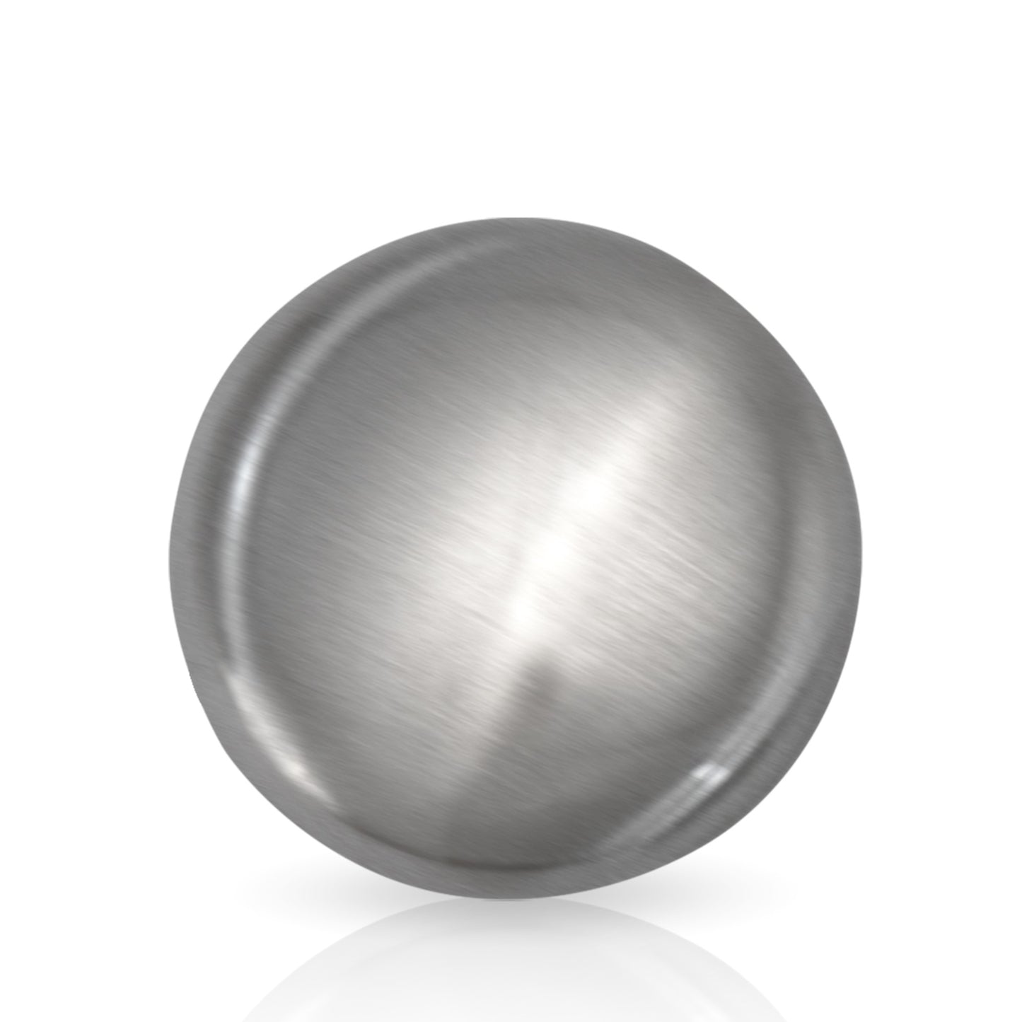 Round Metal 1 in. Cabinet Knob (10-Pack)