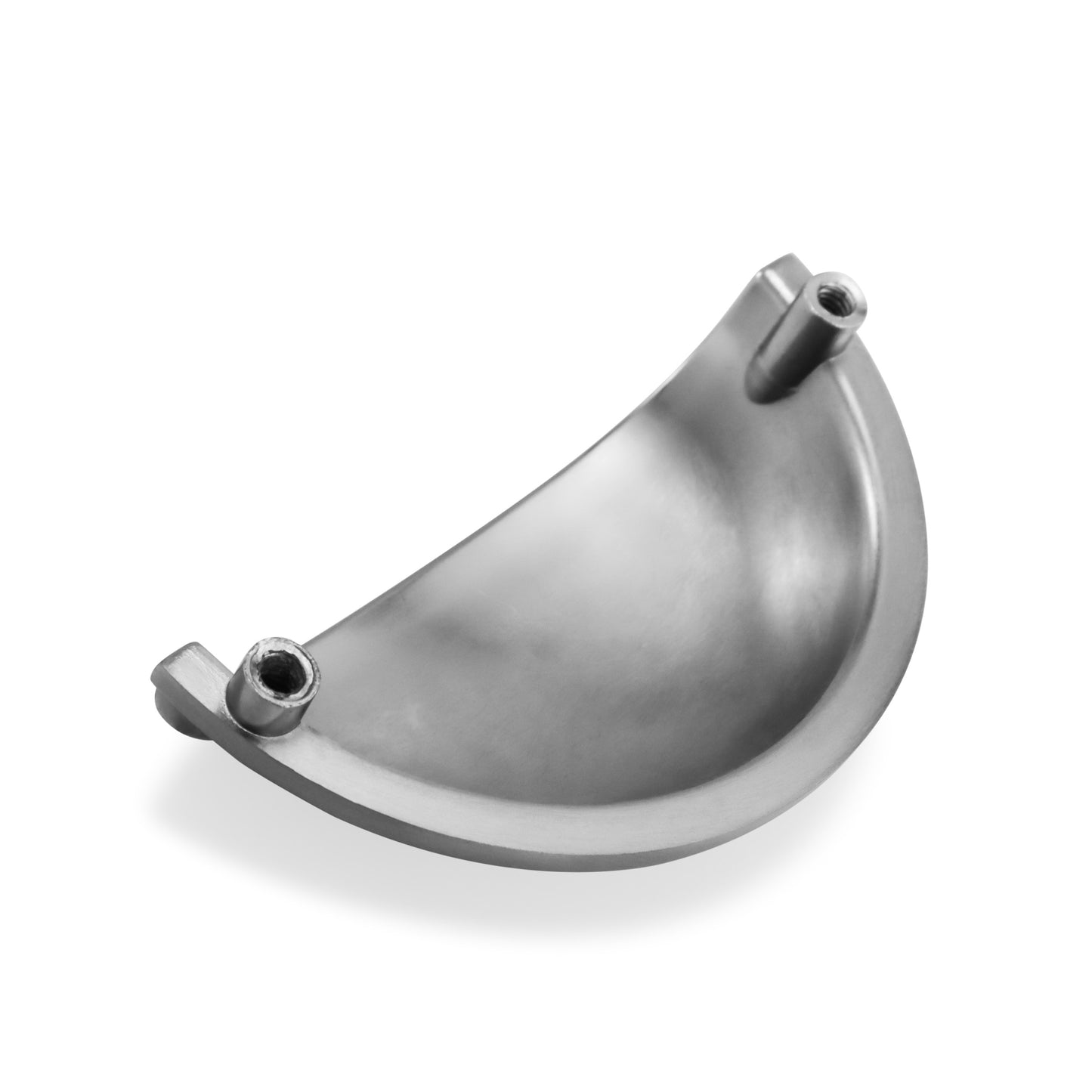 Shell 3 in. (76mm) Satin Nickel Cup Drawer Pull (8-Pack)