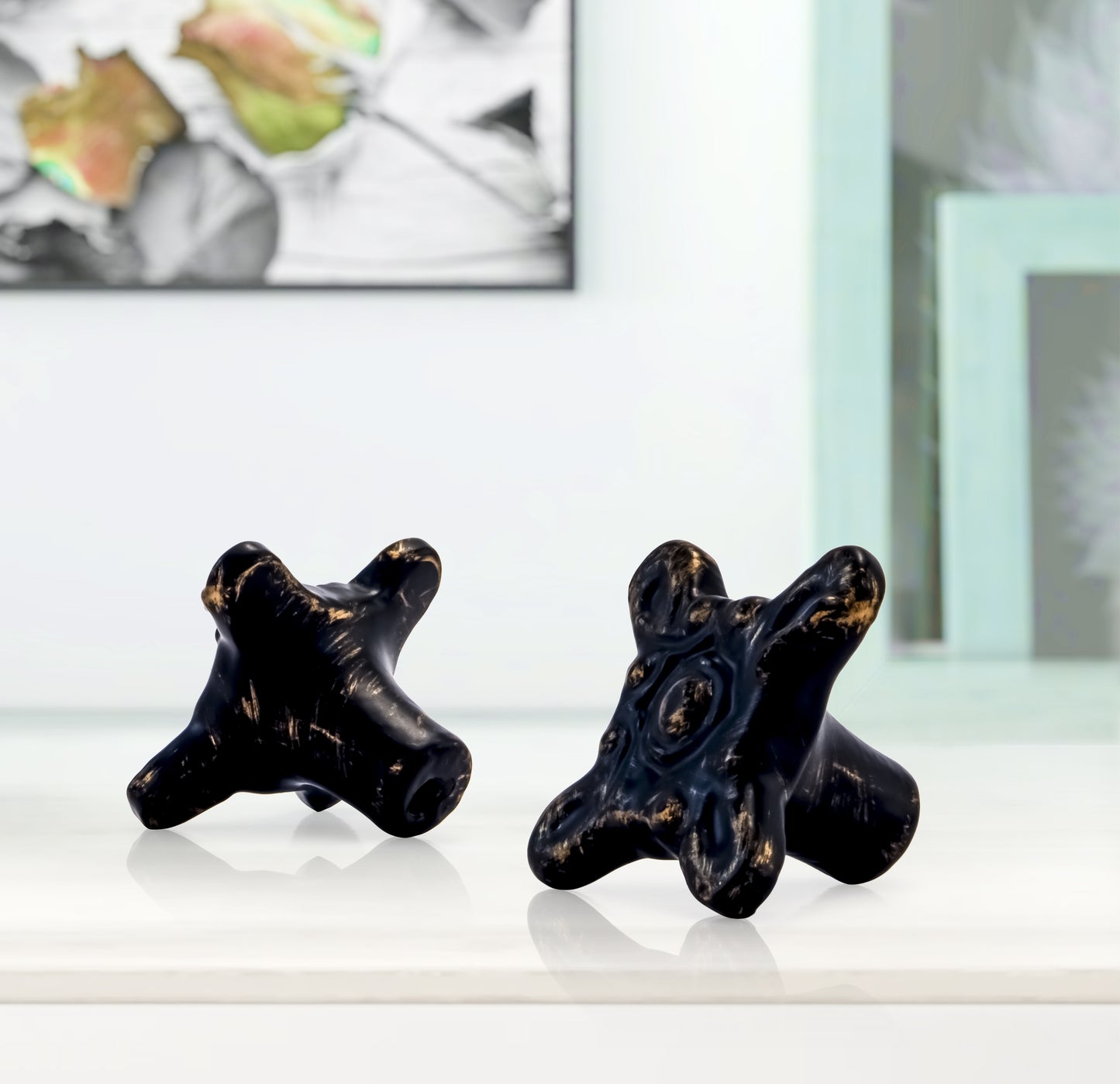 Mascot Hardware Art-De-Dew 1-2/5 in. Patina Drawer Cabinet Knob