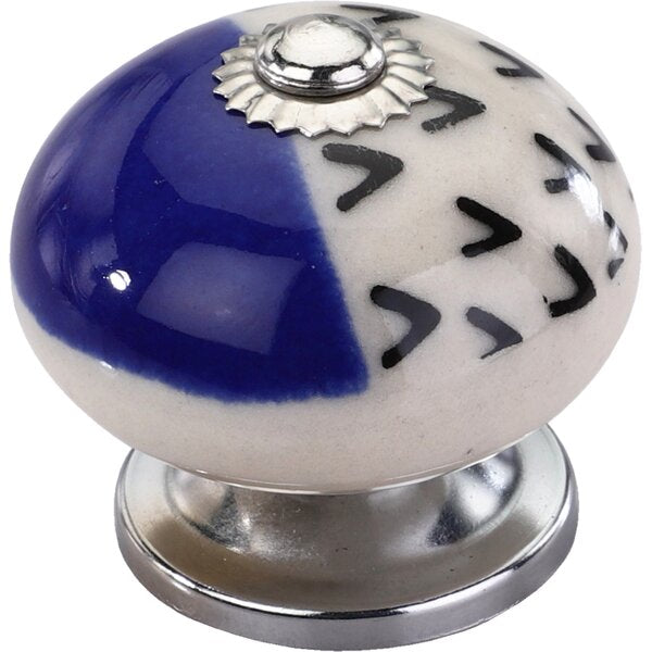 Mascot Hardware Scarlet 1-3/5 in. Pattern Drawer Cabinet Knob