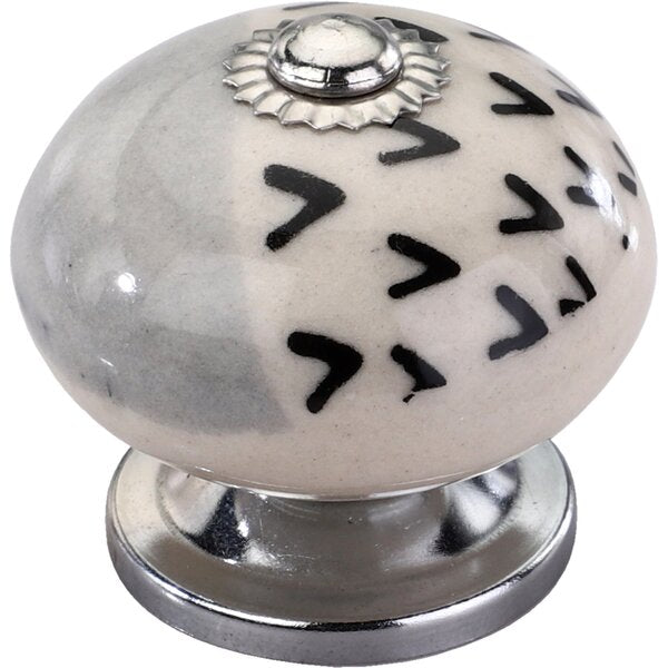 Mascot Hardware Scarlet 1-3/5 in. Pattern Drawer Cabinet Knob