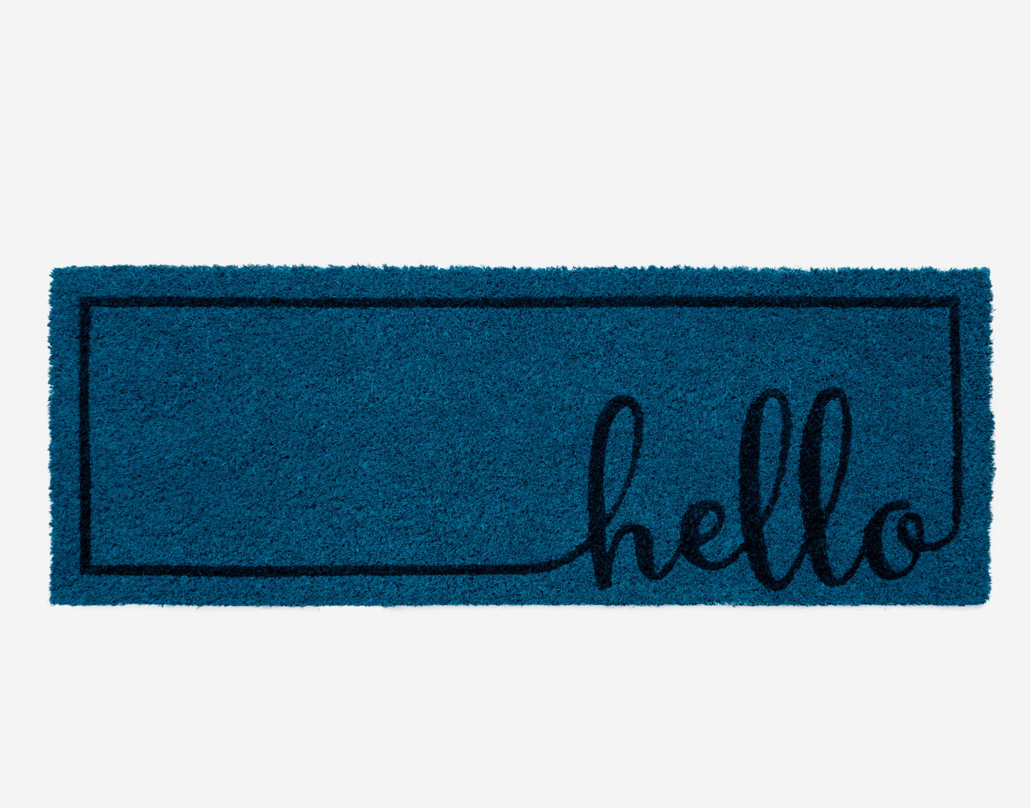 Welcome'' Home'' Hello'' Rubber Non-Slip 30'' x 10'' Indoor Outdoor Doormat