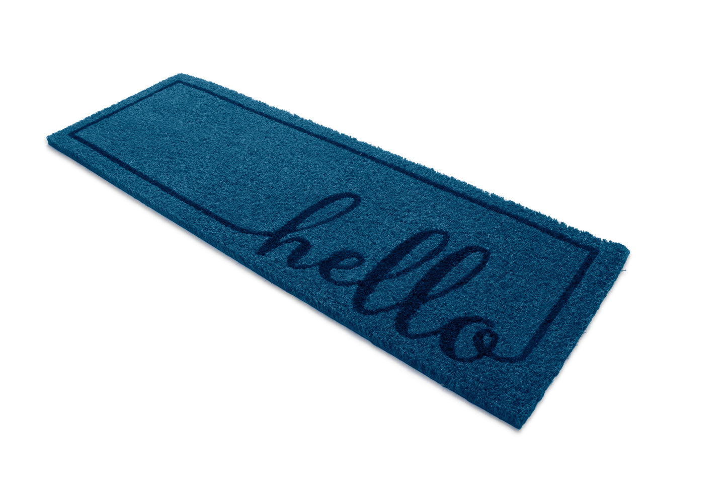 Welcome'' Home'' Hello'' Rubber Non-Slip 30'' x 10'' Indoor Outdoor Doormat
