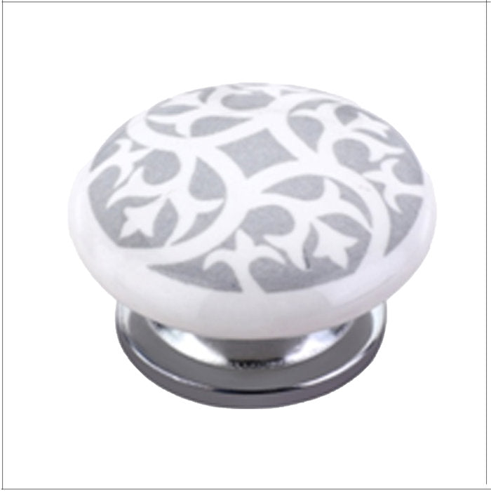 Mascot Hardware Swirl Design 1-3/5 in. Flat Drawer Cabinet Knob (Pack of 10)