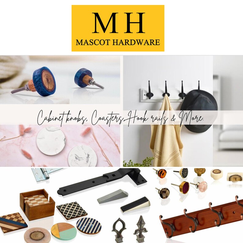 Designer 1-3/5 in. Black & White Cabinet Knob (Pack of 10)