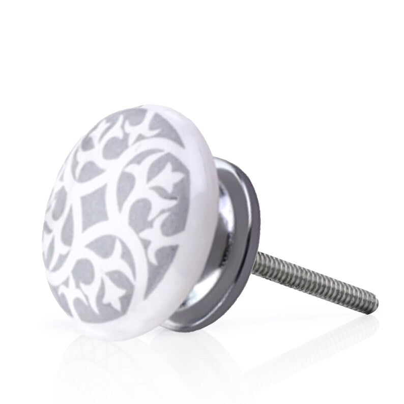 Mascot Hardware Swirl Design 1-3/5 in. Flat Drawer Cabinet Knob (Pack of 10)