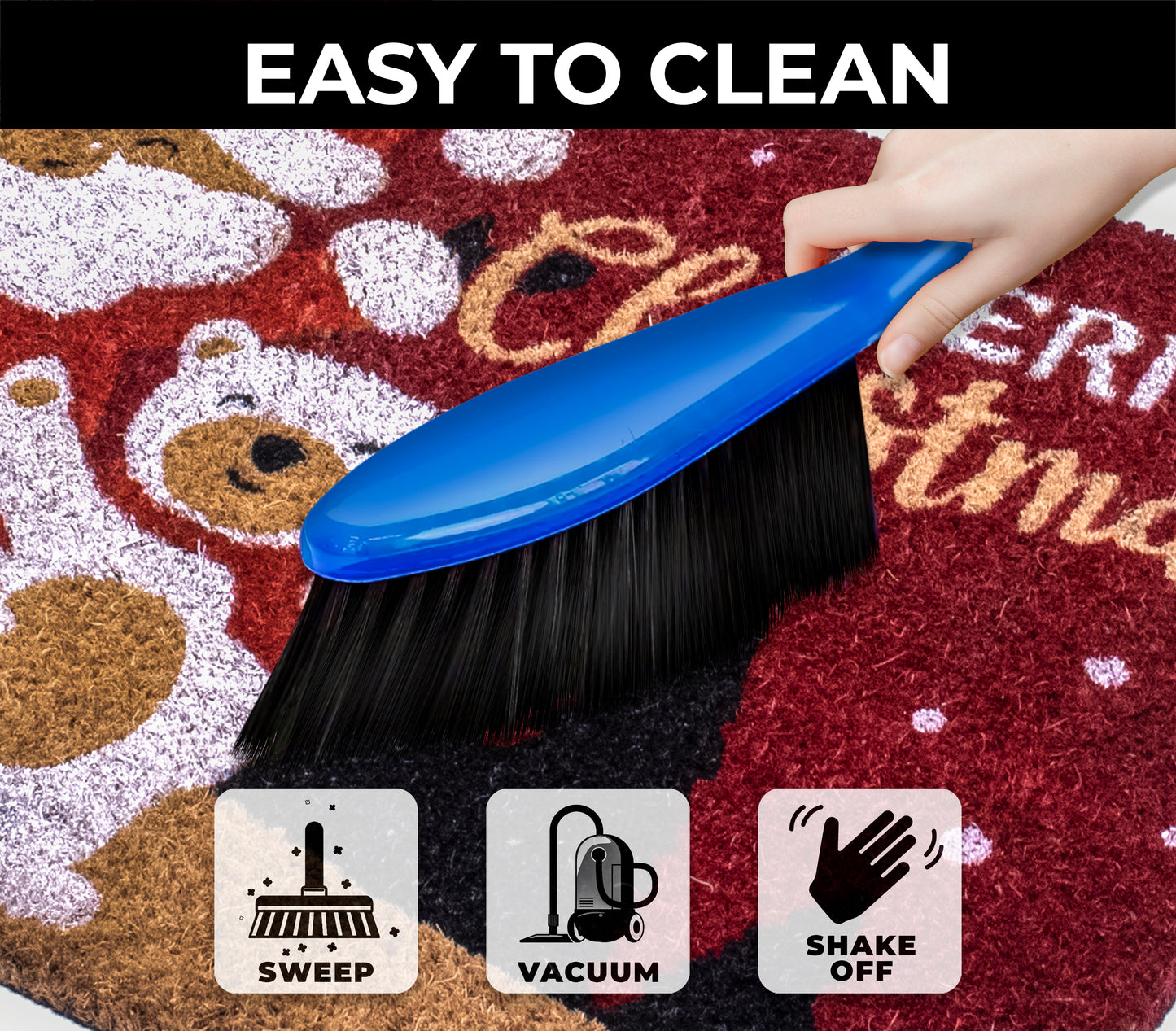 Christmas Doormats 28 in. X 18 in. Funny Welcome Mats and Decoration