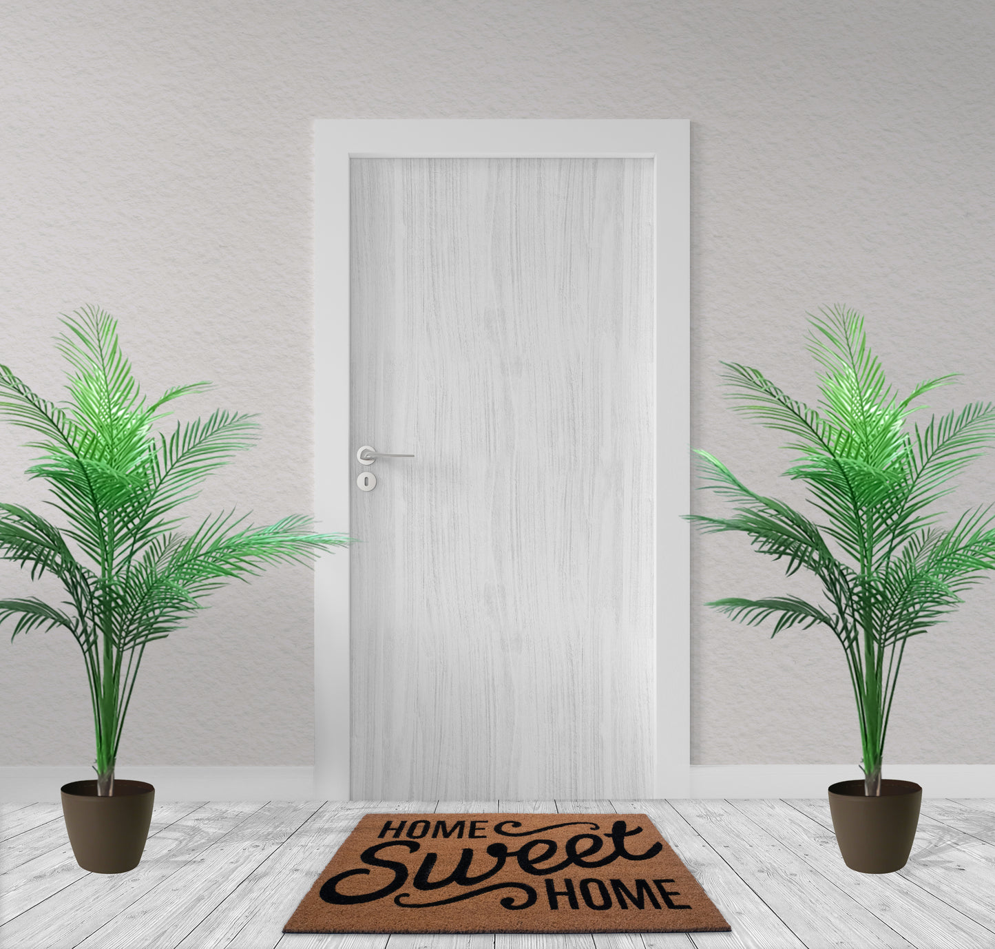Home Sweet Home' Natural Coir – 28'' x 18'' - Heavy Duty Doormat for Outdoor/ Indoor