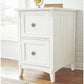 Mascot Hardware Beauty Art 1-3/8 in. Large Beads White Cabinet Knob