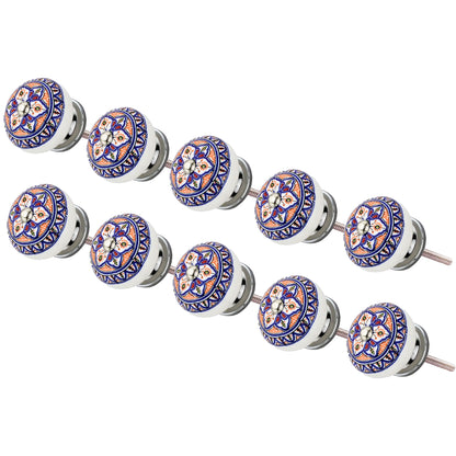 Mascot Hardware Tortuous 1-2/3 in. Multi-Color Round Cabinet Knob - Pack of 10