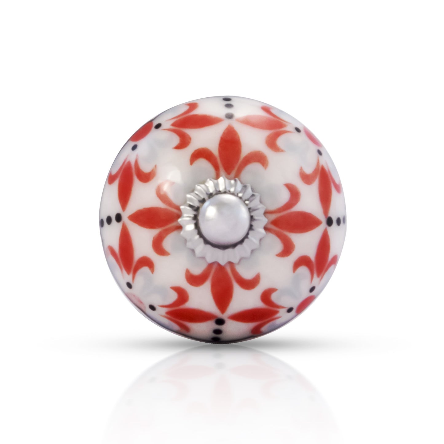 Mascot Hardware Fleur de Lis 1-1/2 in. Flat Cabinet Knob (Pack of 10)