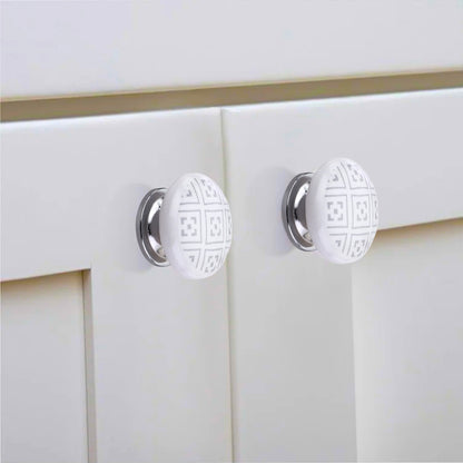 Mascot Hardware Haver Square 1-3/5 in. Grey Flat Drawer Cabinet Knob (Pack of 10)