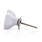 Mascot Hardware 1.5 in. Flower Knob White & Grey Drawer Cabinet Knob