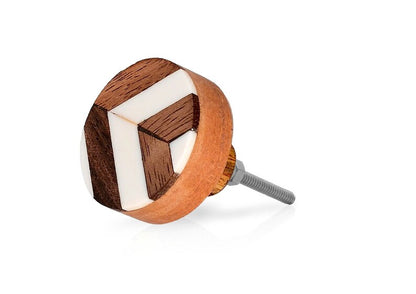 Mascot Hardware Fusion Arrow 1-1/2 in. Round Cabinet Knob (Pack of 10)