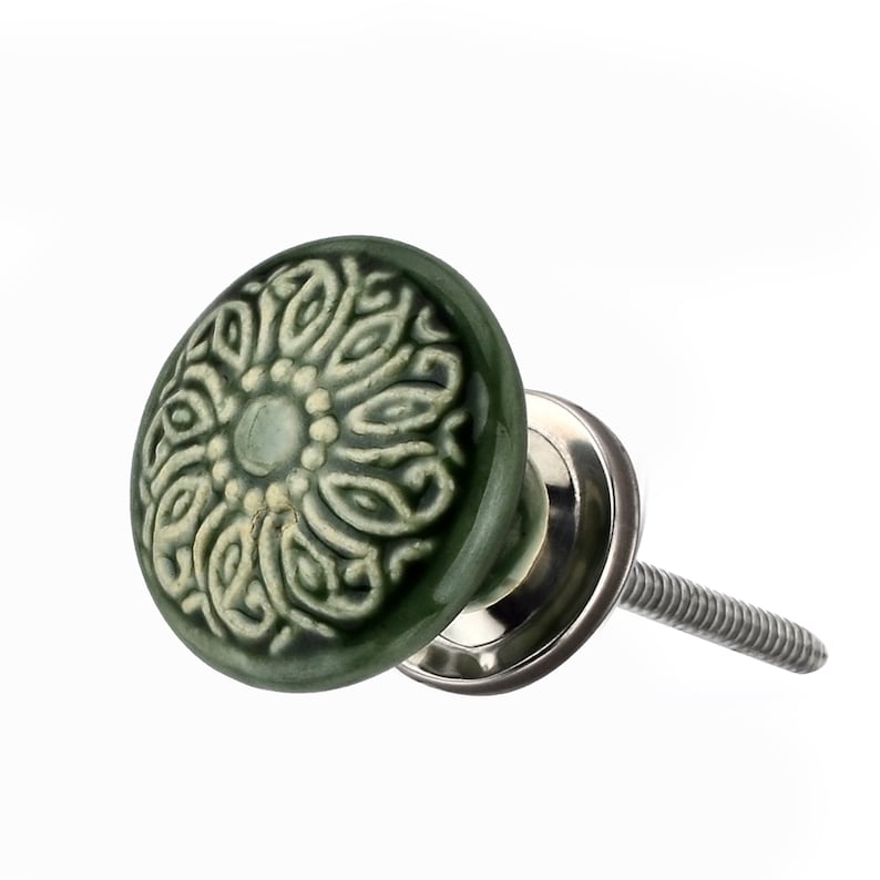 Mascot Hardware Intricate 1-4/7 in. Mushroom Cabinet Knob (Pack of 10)