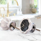 Mascot Hardware 1.5 in. Flower Knob White & Grey Drawer Cabinet Knob
