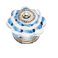 Mascot Hardware Ringed 1-4/7 in. Grey Melon Cabinet Knob (Pack of 10)