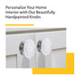 Mascot Hardware 1-3/5 in. Grey Design Cabinet Knob (Pack of 10)