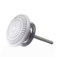 Mascot Hardware Cobble Rosette 1-3/5 in. Yellow, Grey Cabinet Knob (Pack of 10)