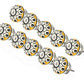 Mascot Hardware Classic 1-4/7 in. Yellow Cabinet Knob (Pack of 10)