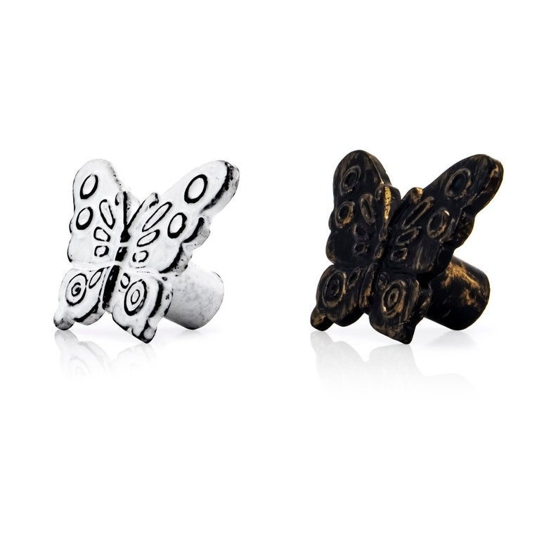 Mascot Hardware Butterfly 2-7/25 in. Patina Drawer Cabinet Knob