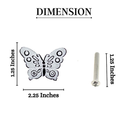 Mascot Hardware Butterfly 2-7/25 in. Patina Drawer Cabinet Knob