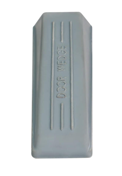 Mascot Hardware Grey Rubber 5-1/3 in. Door Stop Wedge