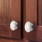 Mascot Hardware Brownsville 1-4/7 in. Yellow Design Drawer Cabinet Knob (Pack of 10)