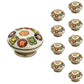 Contemporary Squares 1-17/20 in. White Cabinet Knob (Pack of 10)