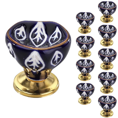 Mascot Hardware Tropical Leaves 1-2/3 in. Drawer Cabinet Knob (Pack of 10)